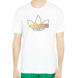 Adidas Originals Sports Foundation Graphic Tee Mens White